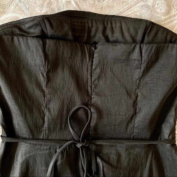 Teeze Me Black Strapless Cocktail Dress - Picture 6 of 8